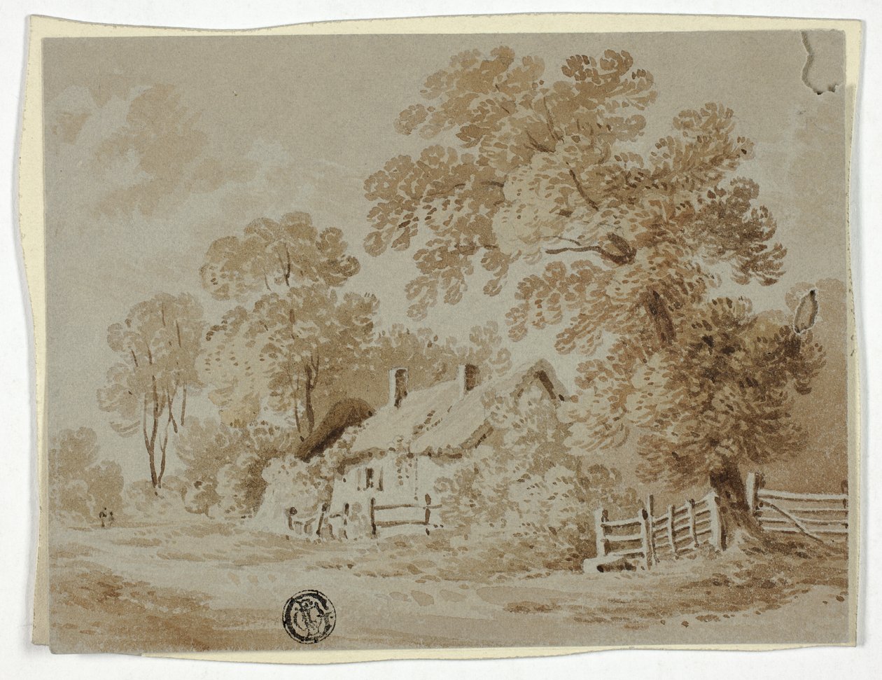 W Crossington w Leicestershire autorstwa F. Smith