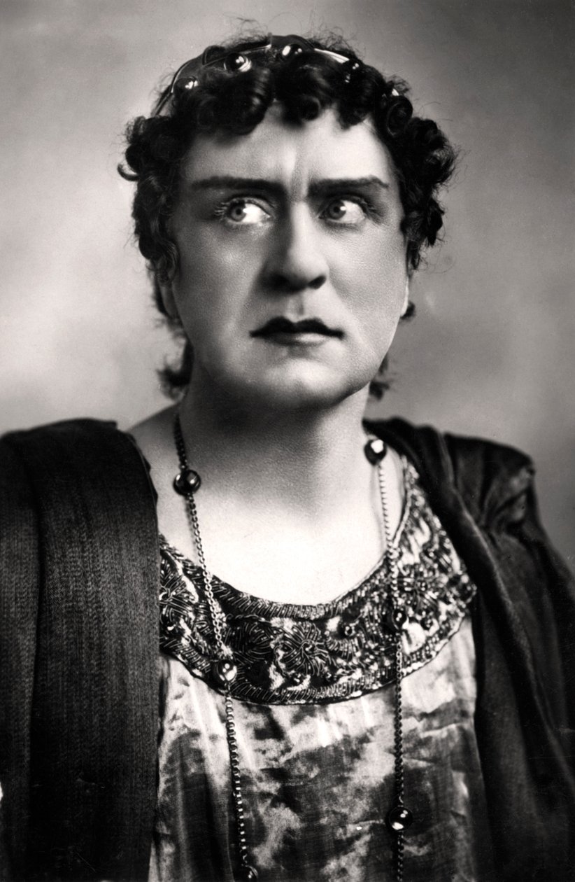 Herbert Beerbohm Tree 1853-1917, angielski aktor, 1906. autorstwa F. W. Burford