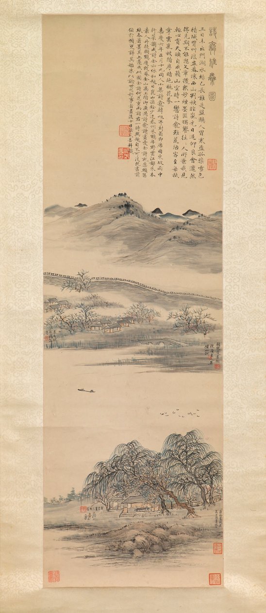 Eleganckie spotkanie w niszy poezji autorstwa Fa Shishan et al., Chinese