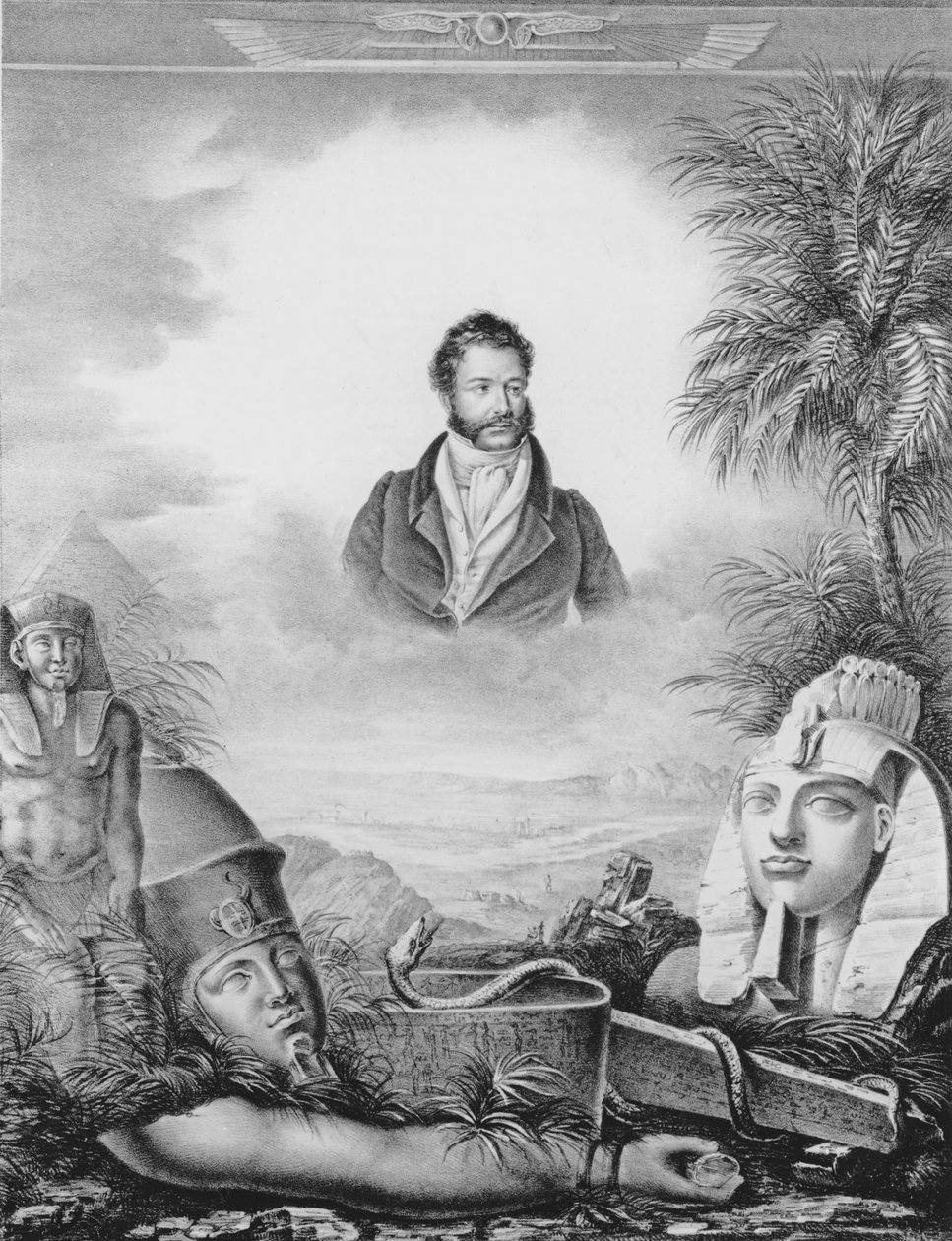 Portret Giovanniego Battisty Belzoniego (1778-1823) autorstwa Fabroni