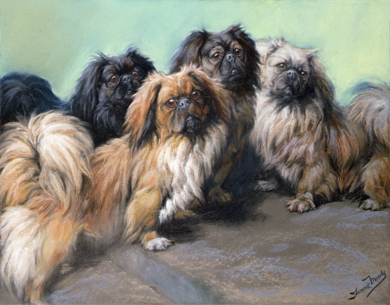 Zepsute Darlings (kolorowa kreda) autorstwa Fannie Moody