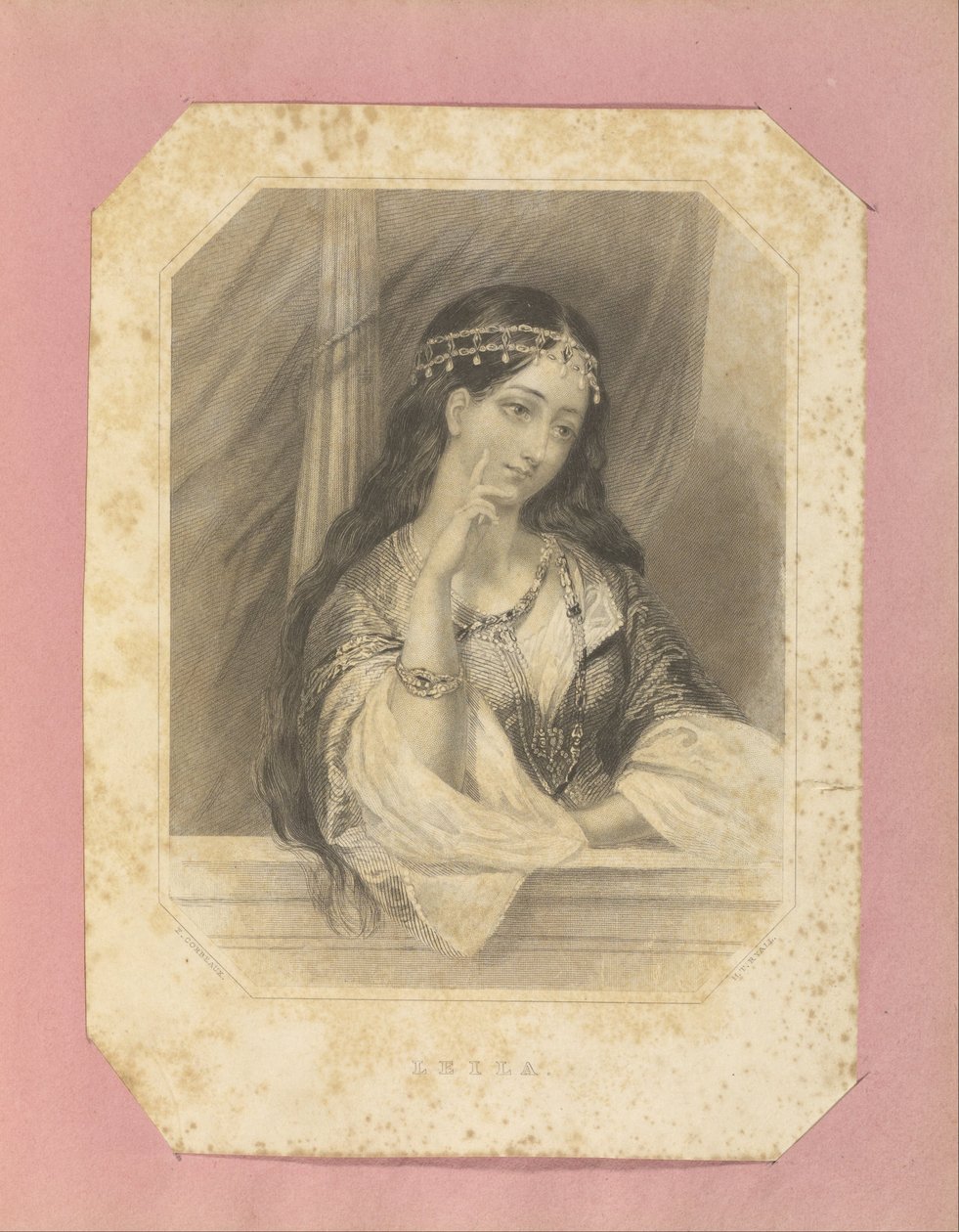 Leila autorstwa Fanny Corbeaux