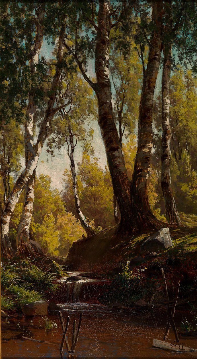 Forest Creek autorstwa Fanny Churberg