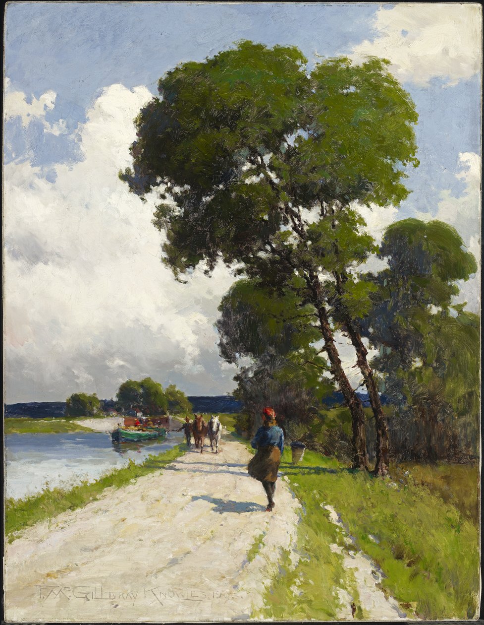 Wietrzny dzień, 1903 autorstwa Farquhar McGillivray Knowles