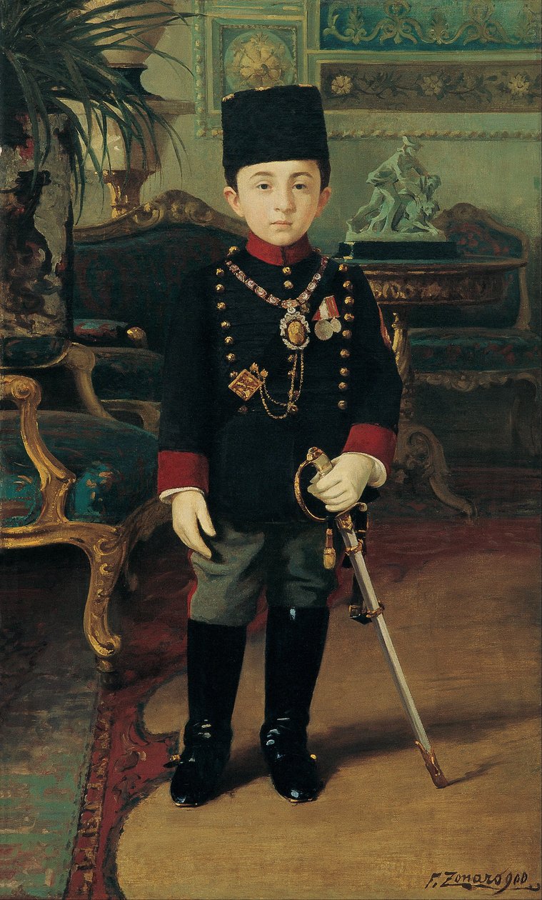 Książę Abdurrahim Effendi autorstwa Fausto Zonaro
