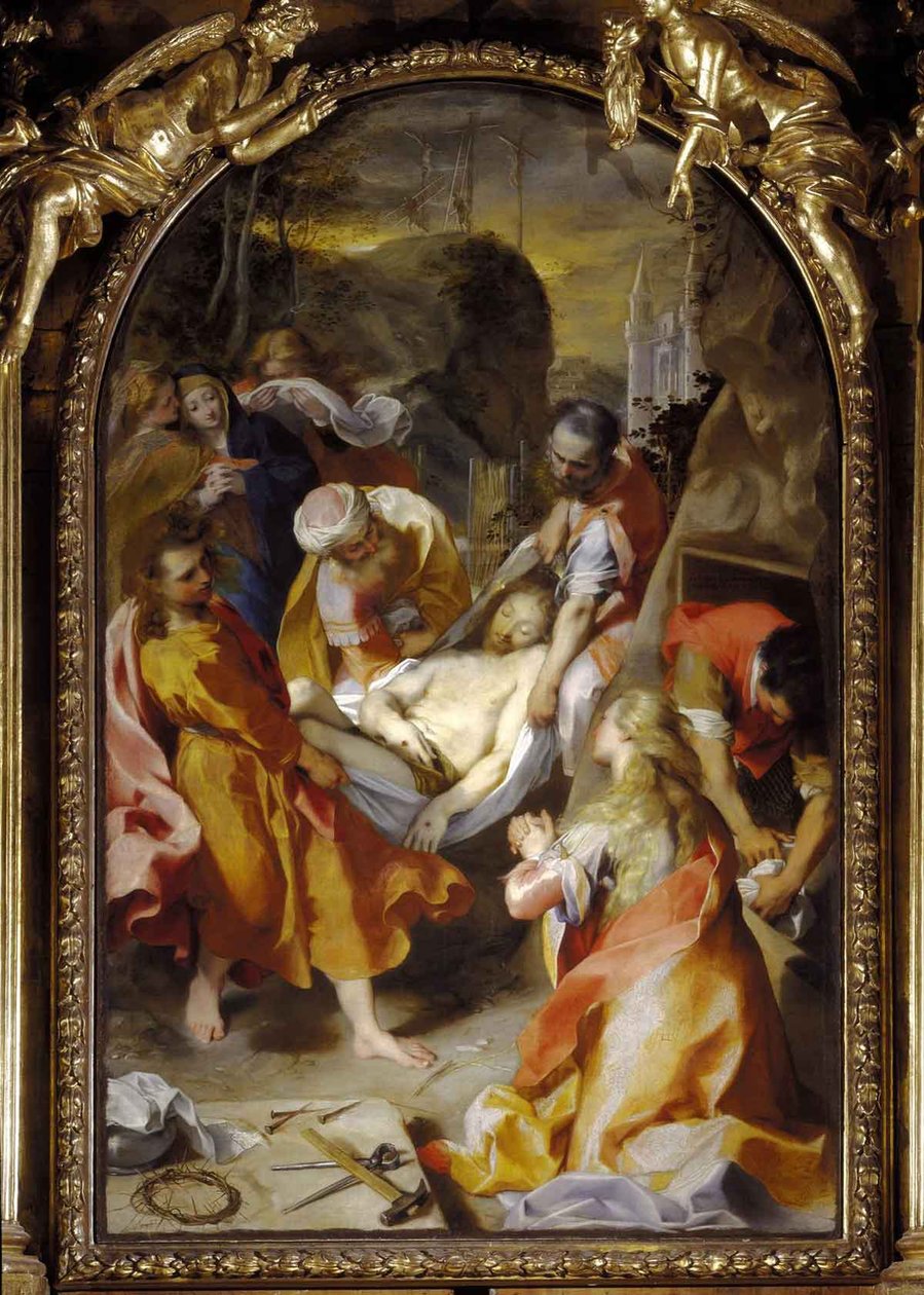 Pogrzeb Chrystusa autorstwa Federico Barocci