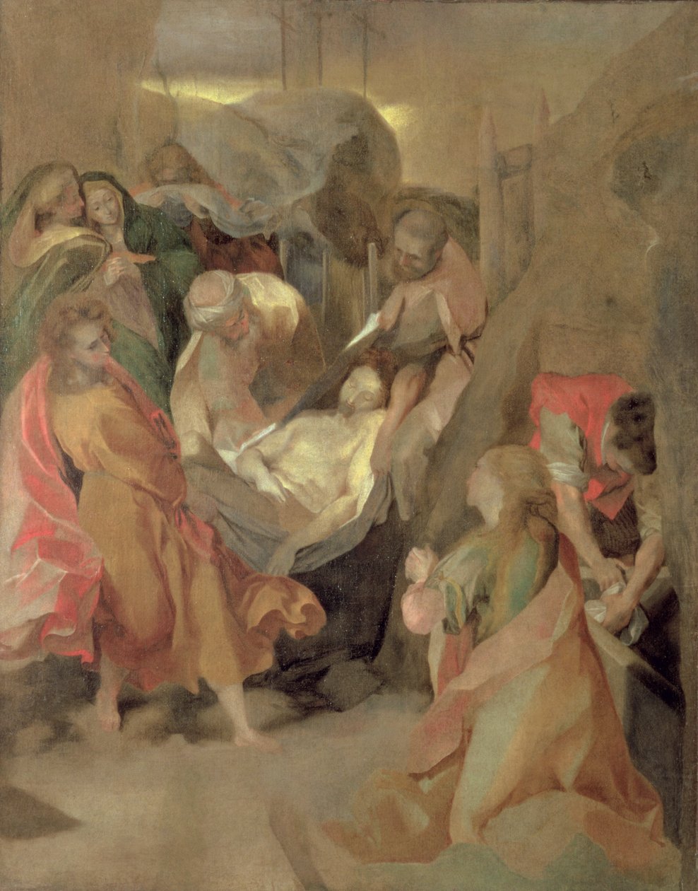 Złożenie do grobu Chrystusa autorstwa Federico Barocci