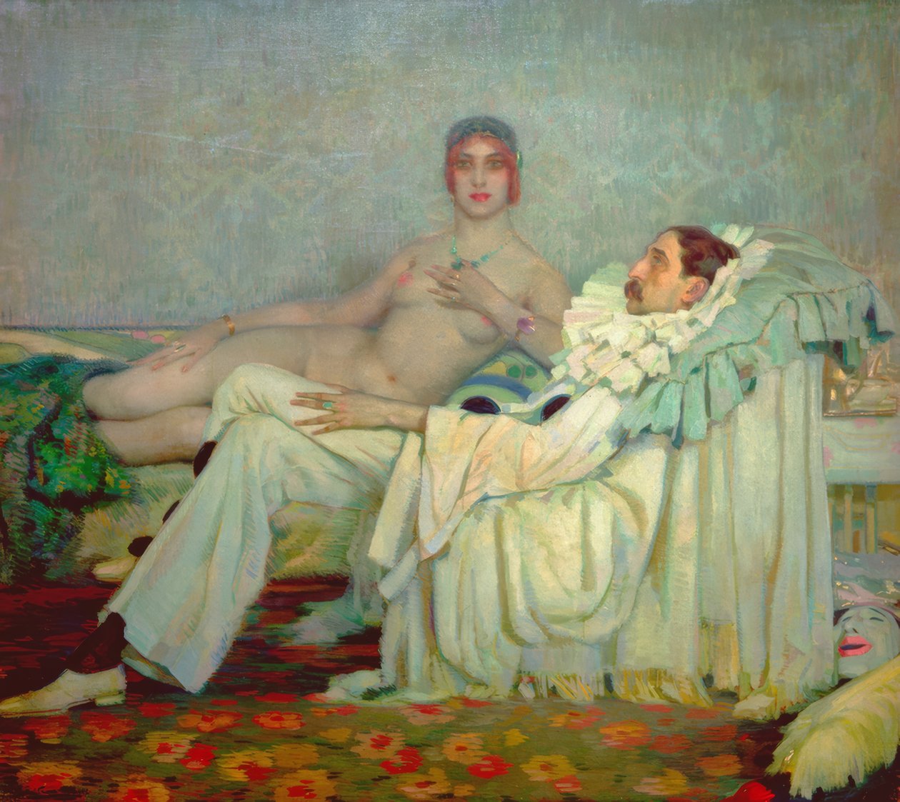 Pierrot chory autorstwa Federico Armando Beltran Masses
