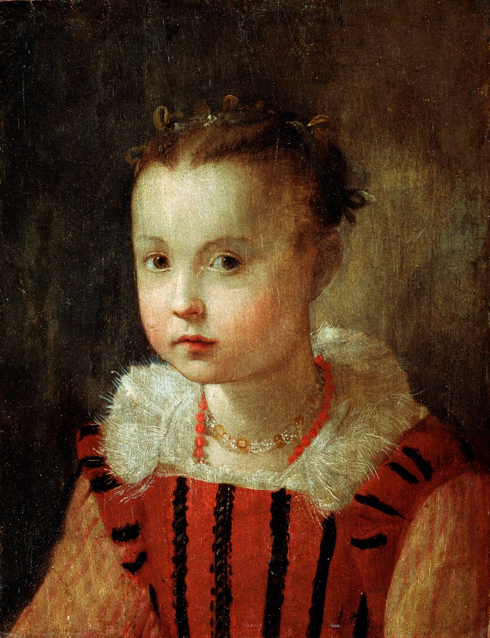 Portret dziewczynki, XVI lub początek XVII wieku autorstwa Federico Barocci