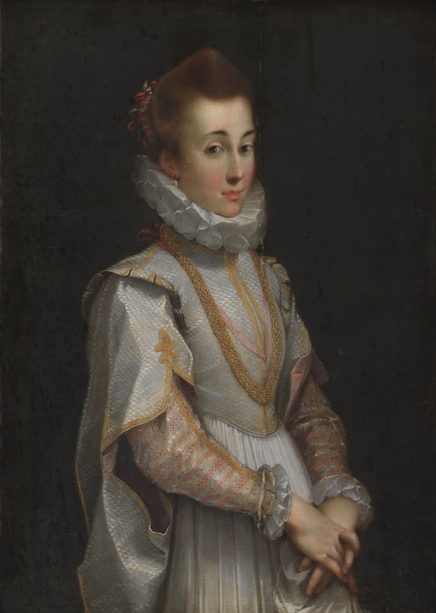 Portret młodej damy autorstwa Federico Barocci