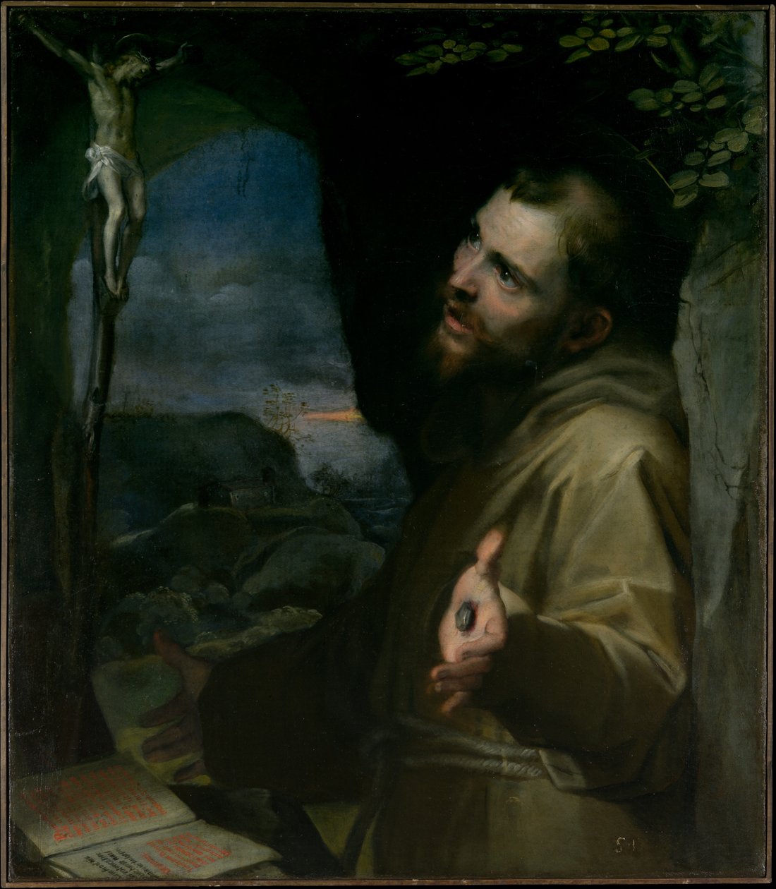 Święty Franciszek autorstwa Federico Barocci