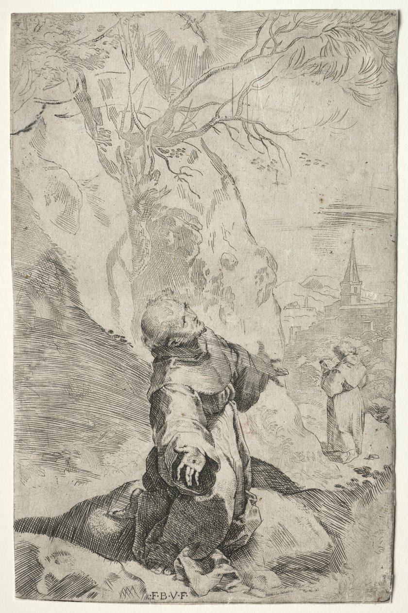 Stygmaty św. Franciszka. autorstwa Federico Barocci