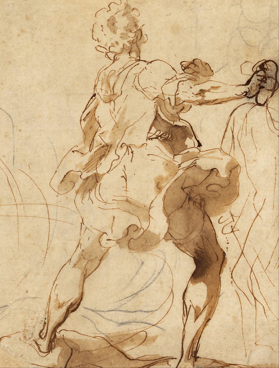 Miotacz kamieni na męczeństwo św. Witalisa autorstwa Federico Barocci