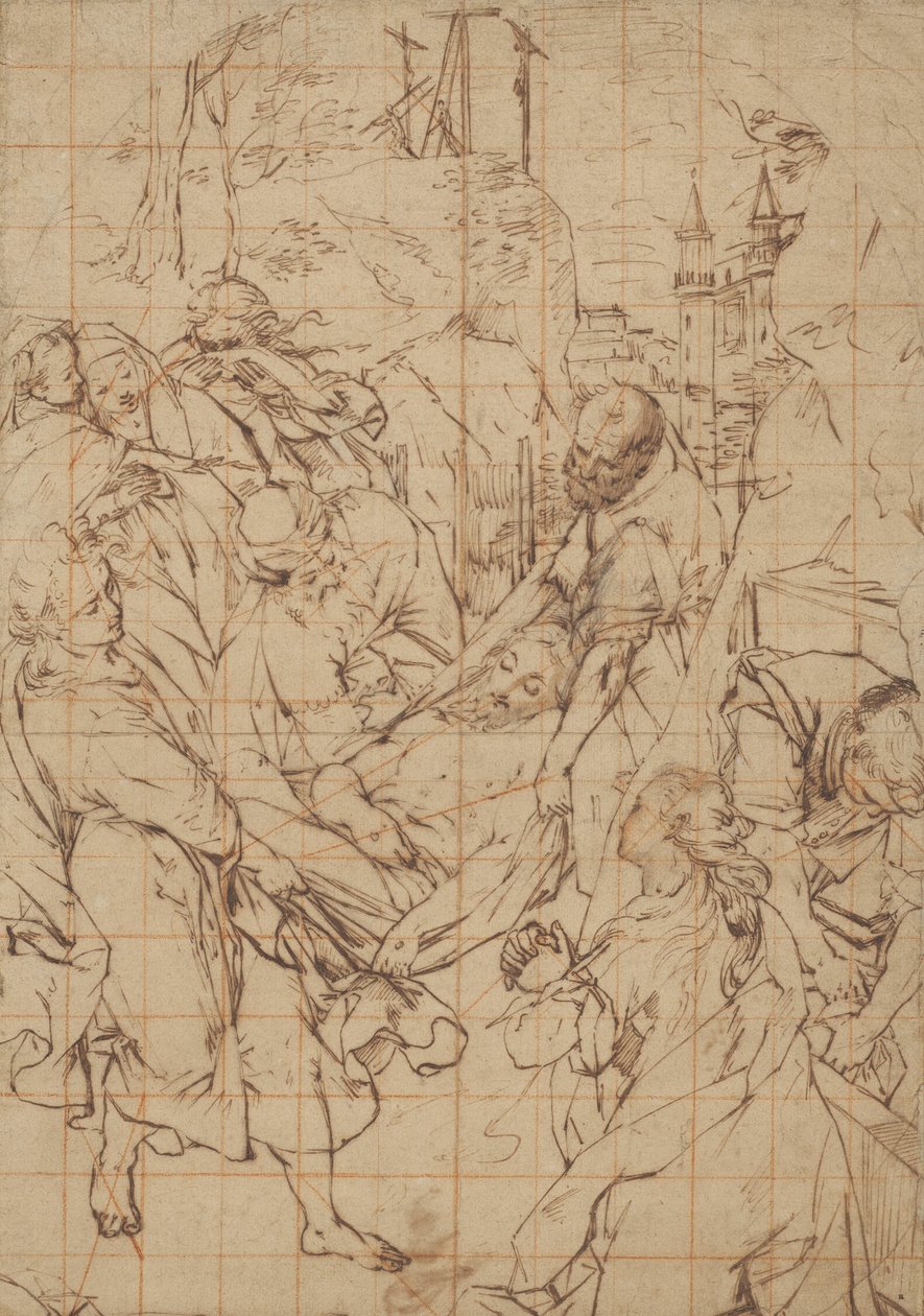 Pochówek Chrystusa autorstwa Federico Barocci