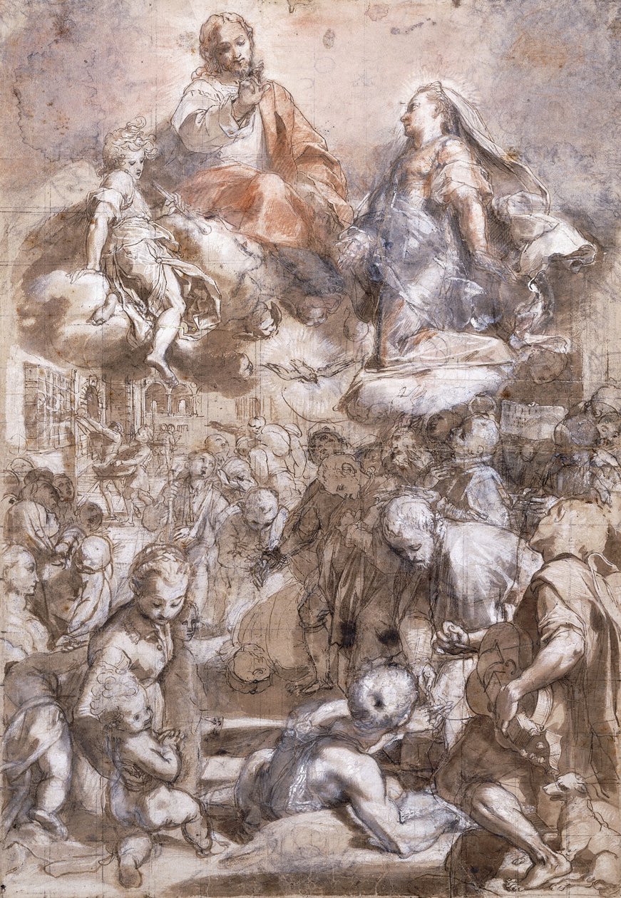 Madonna del Popolo, autorstwa Federico Fiori Barocci or Baroccio