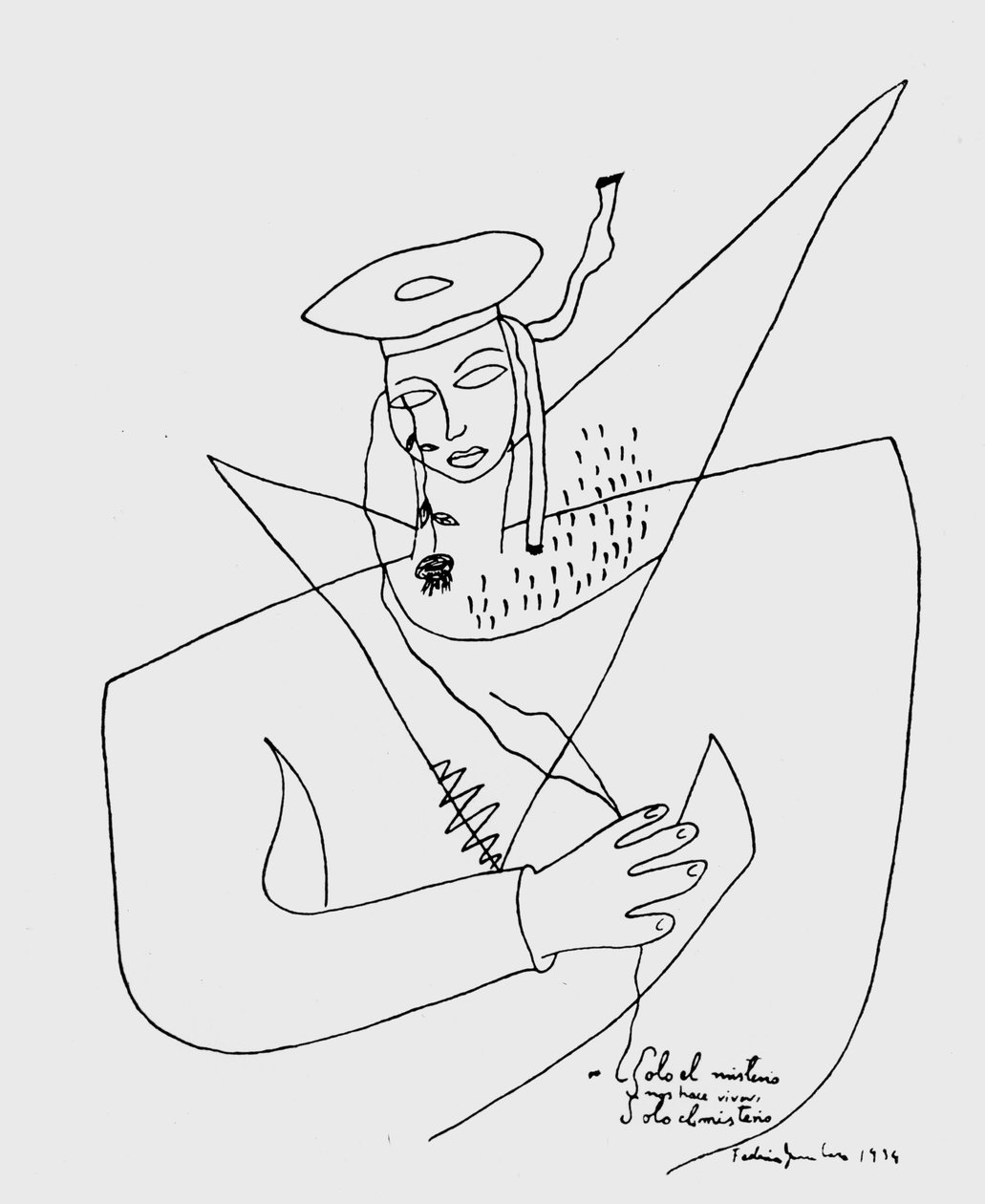 Żeglarz autorstwa Federico Garcia Lorca