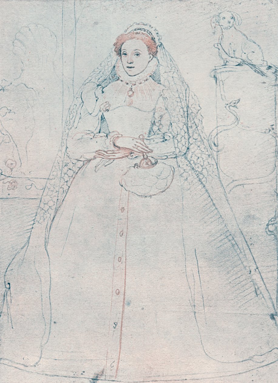 Elżbieta I, królowa Anglii i Irlandii, 1575 autorstwa Federico Zuccaro