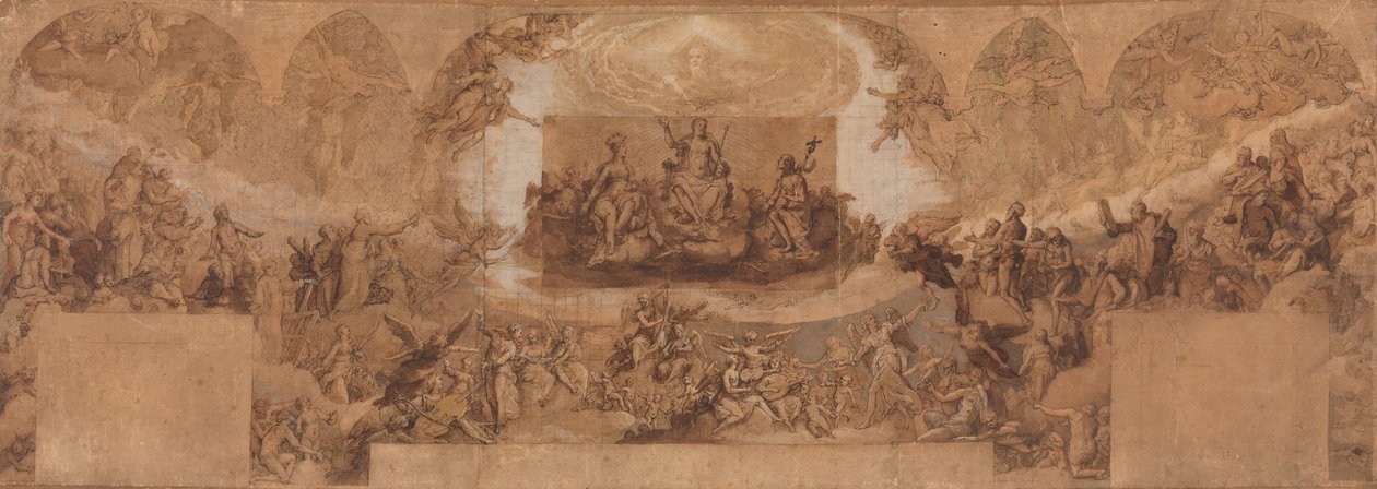 Raj, 1565-77. autorstwa Federico Zuccaro