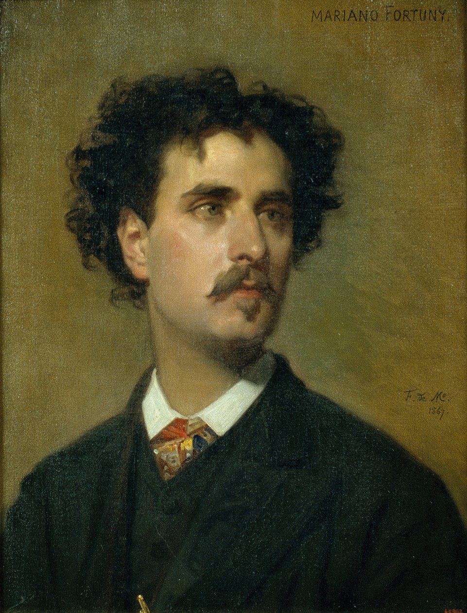 Portret Marii Fortuny autorstwa Federico de Madrazo y Kuntz