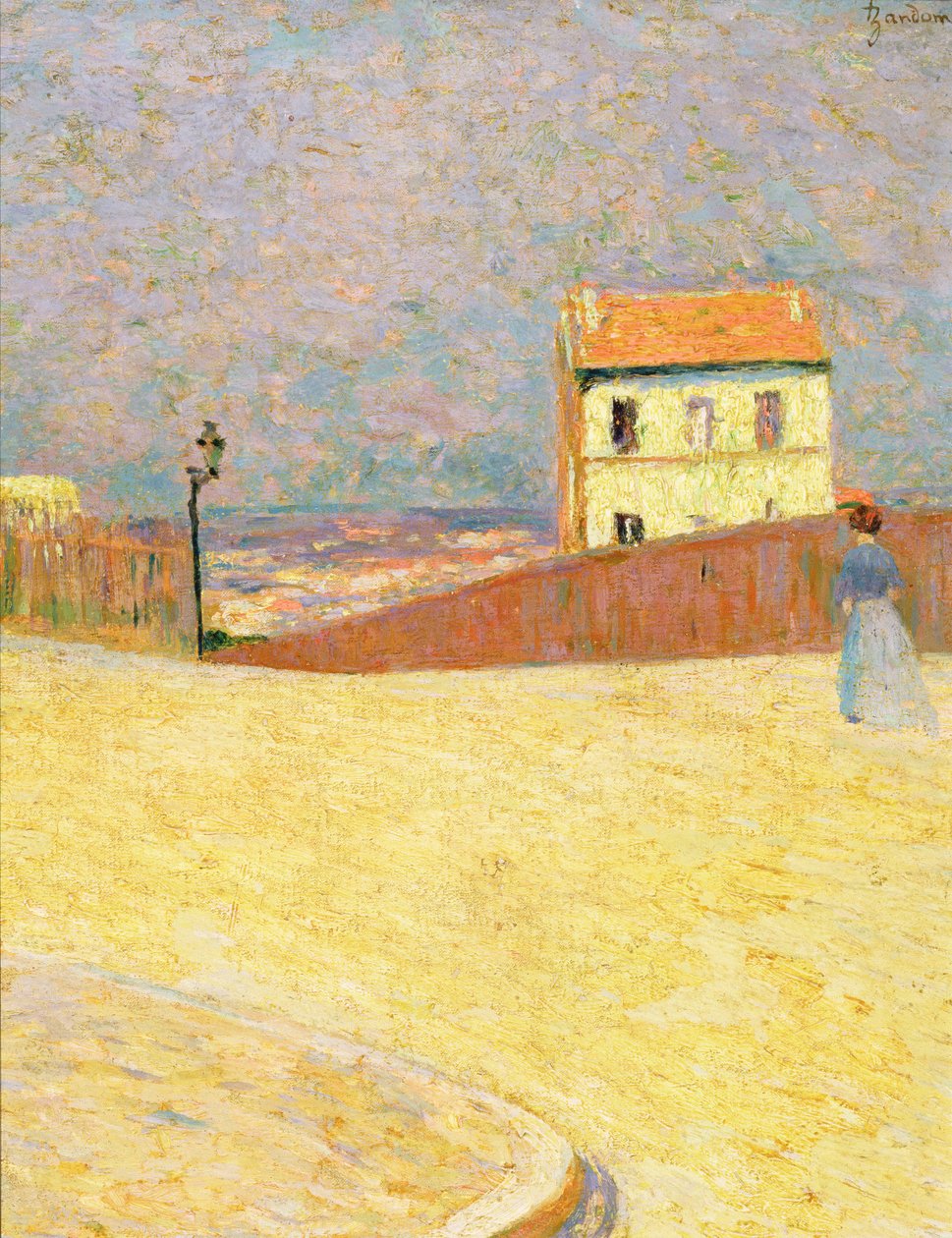 Domek na Montmartre autorstwa Federigo Zandomeneghi
