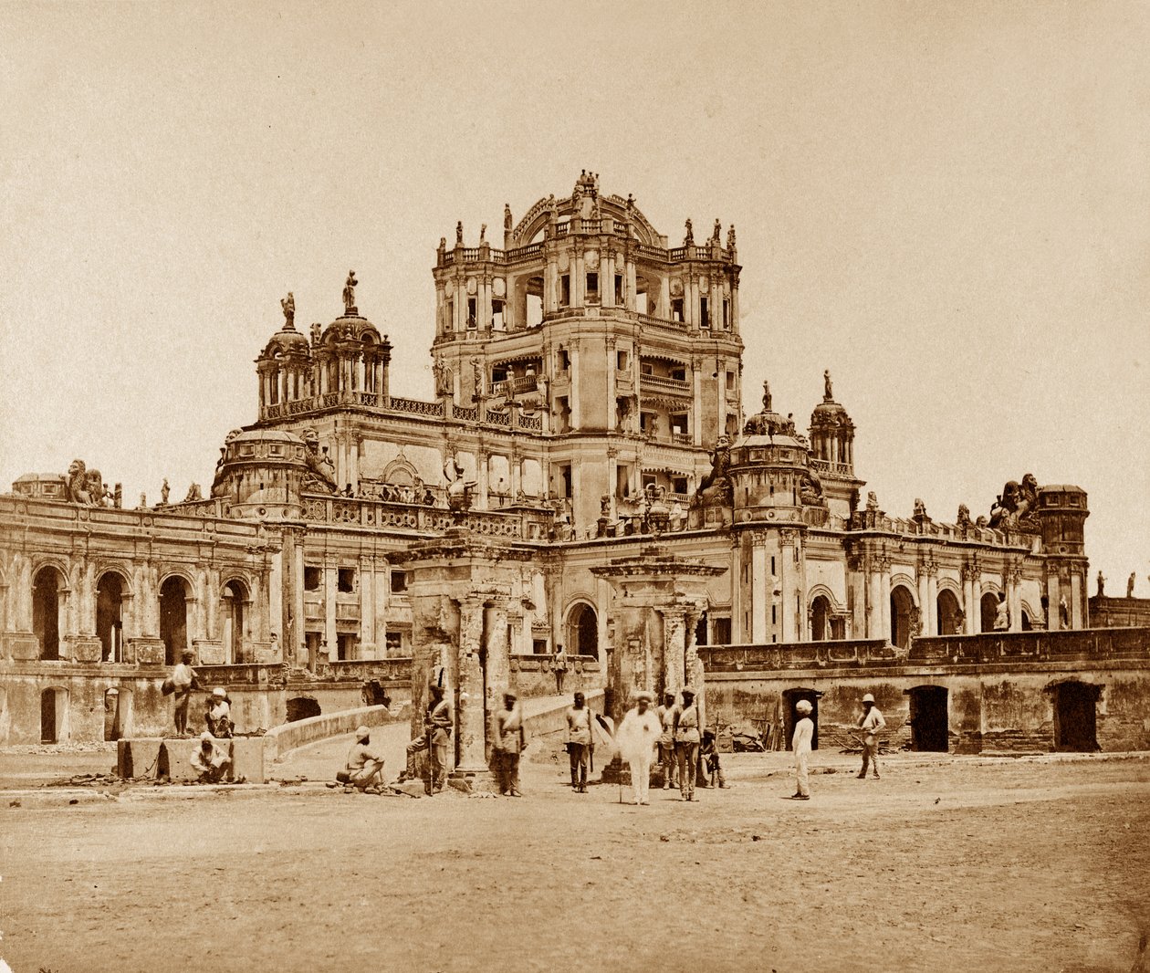 La Martiniere autorstwa Felice Beato