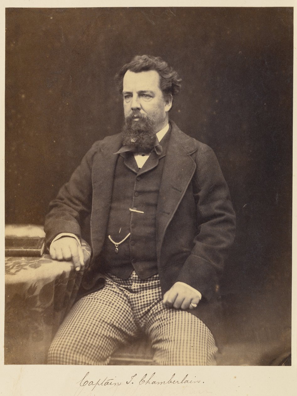 Kapitan T. Chamberlain autorstwa Felice Beato