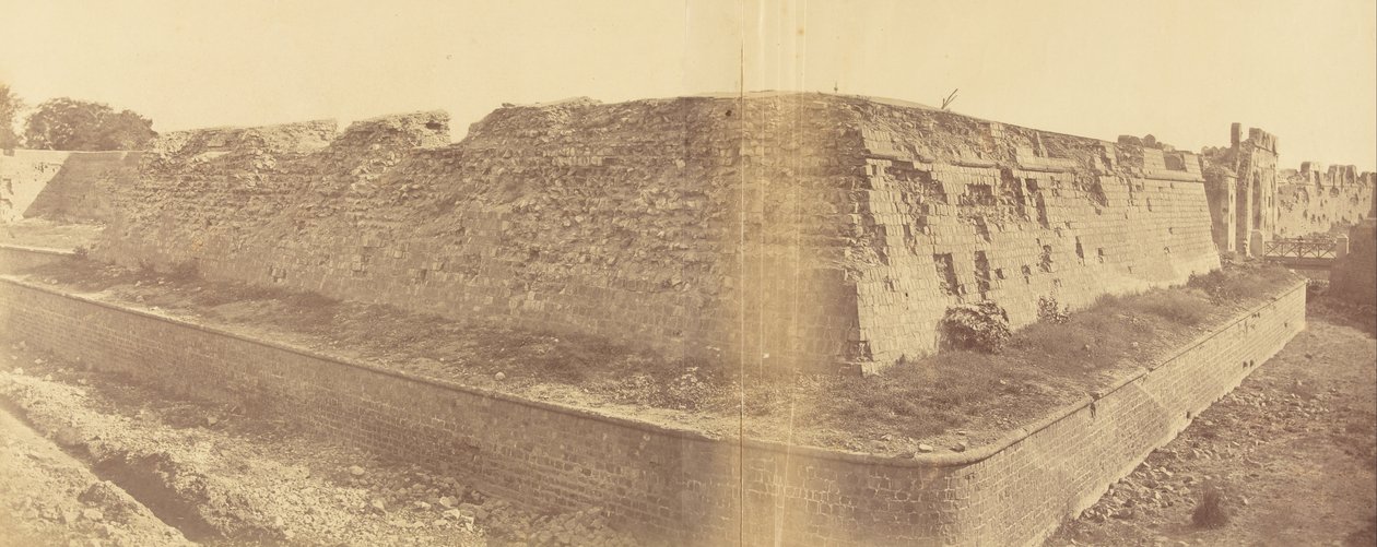 Główne Wyłom oraz Kaszmirowa Brama i Bastion autorstwa Felice Beato