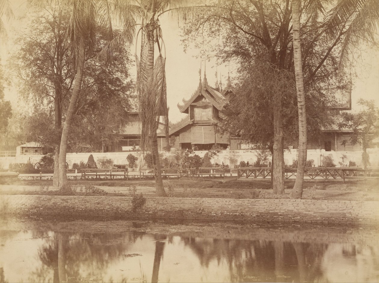 Mandalay, obecnie Syim Khana U.B.C. autorstwa Felice Beato