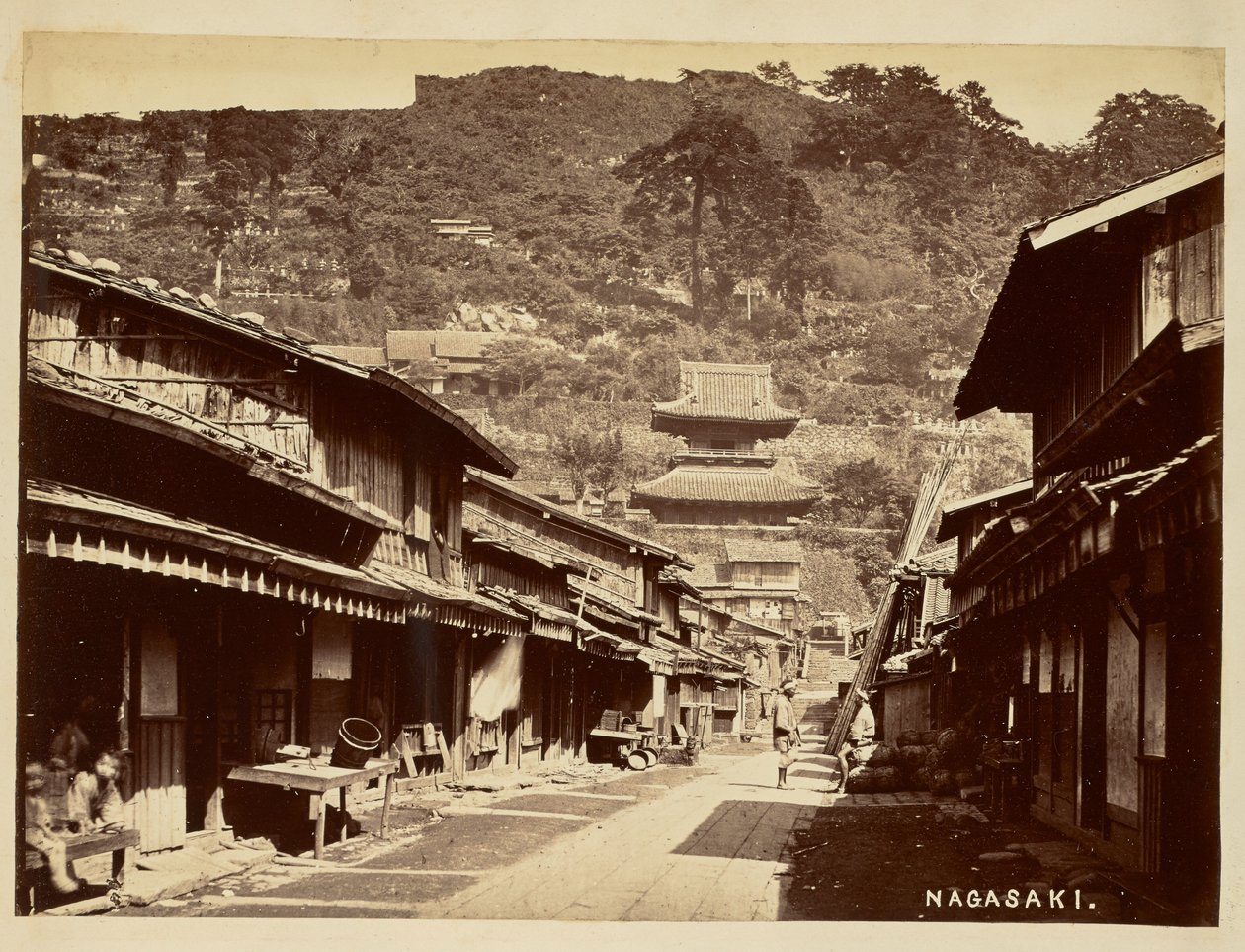 Nagasaki autorstwa Felice Beato