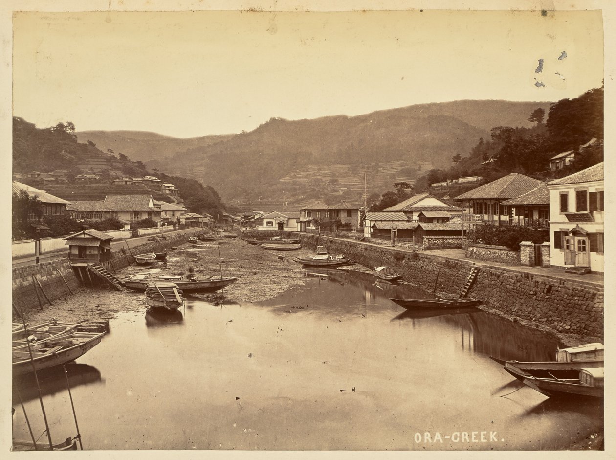 Ora-Creek autorstwa Felice Beato