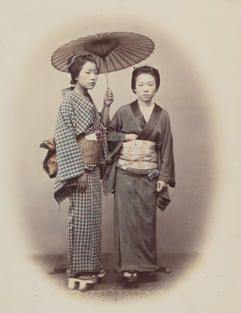 Na spacer, 1868. autorstwa Felice Beato