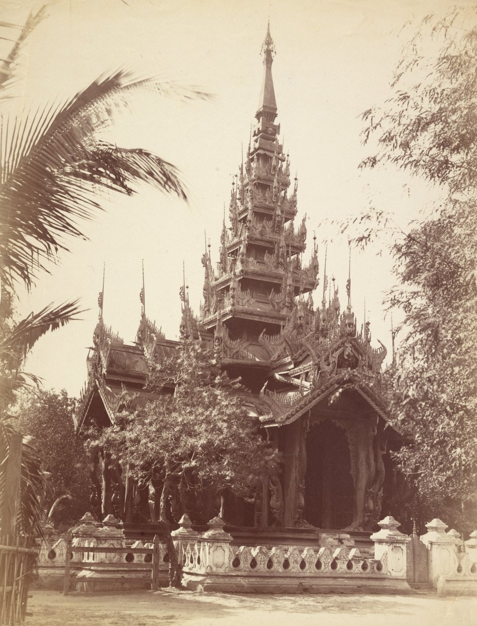Pagoda autorstwa Felice Beato