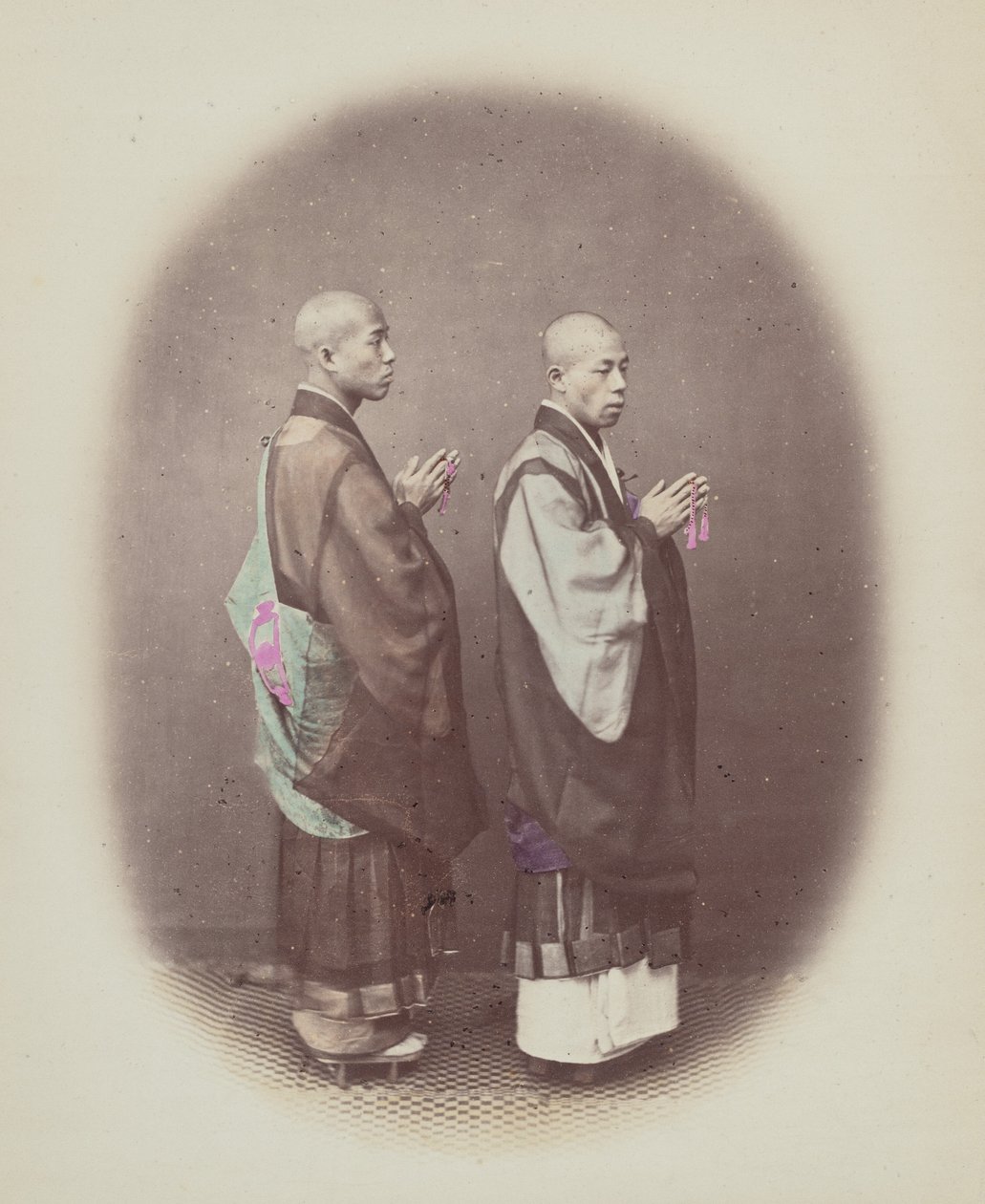 Kapłan lub Zen Shu autorstwa Felice Beato