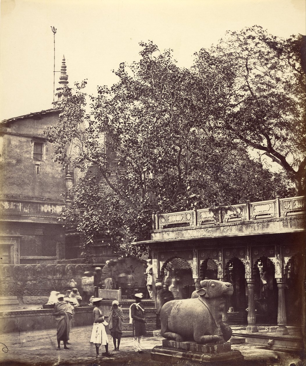 Święta Studnia (Benares) autorstwa Felice Beato