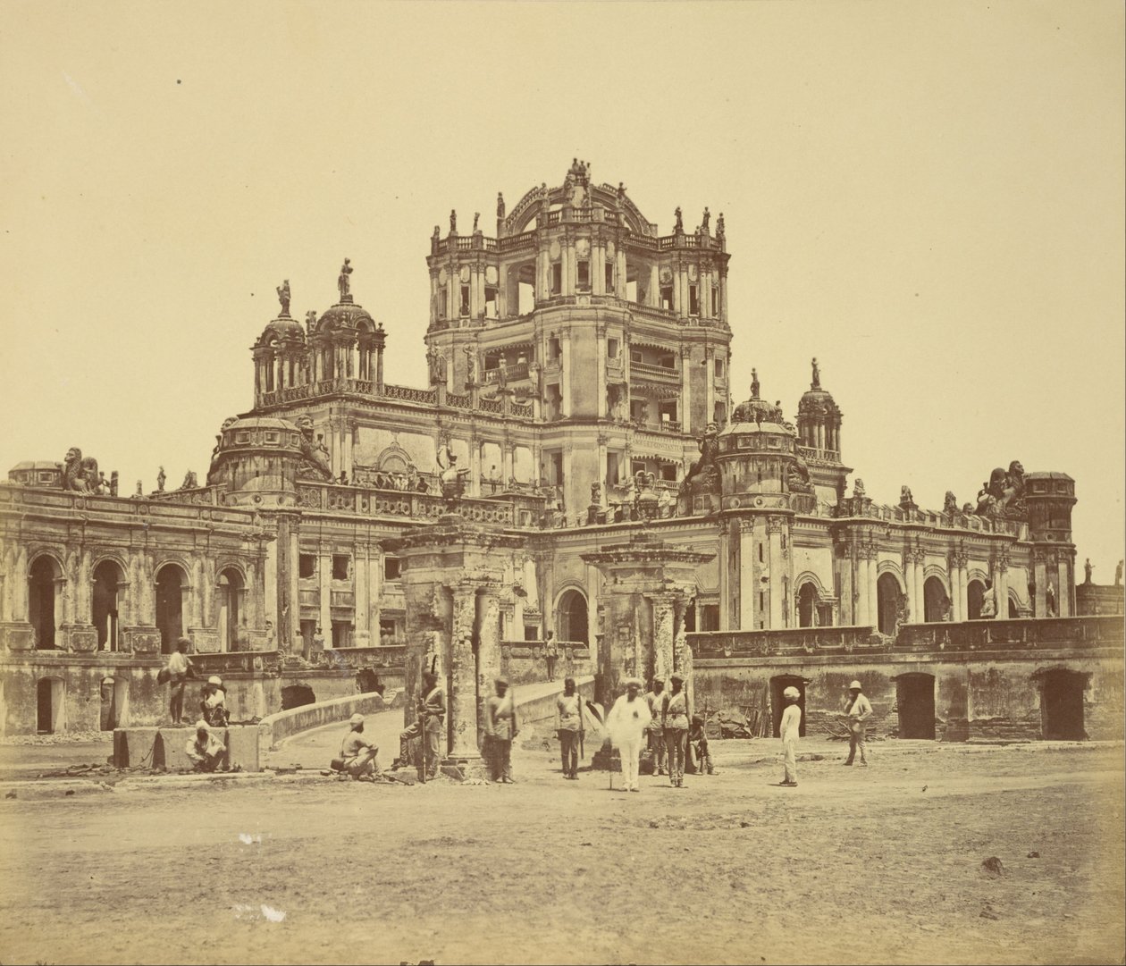 Kolegium Martinière autorstwa Felice Beato