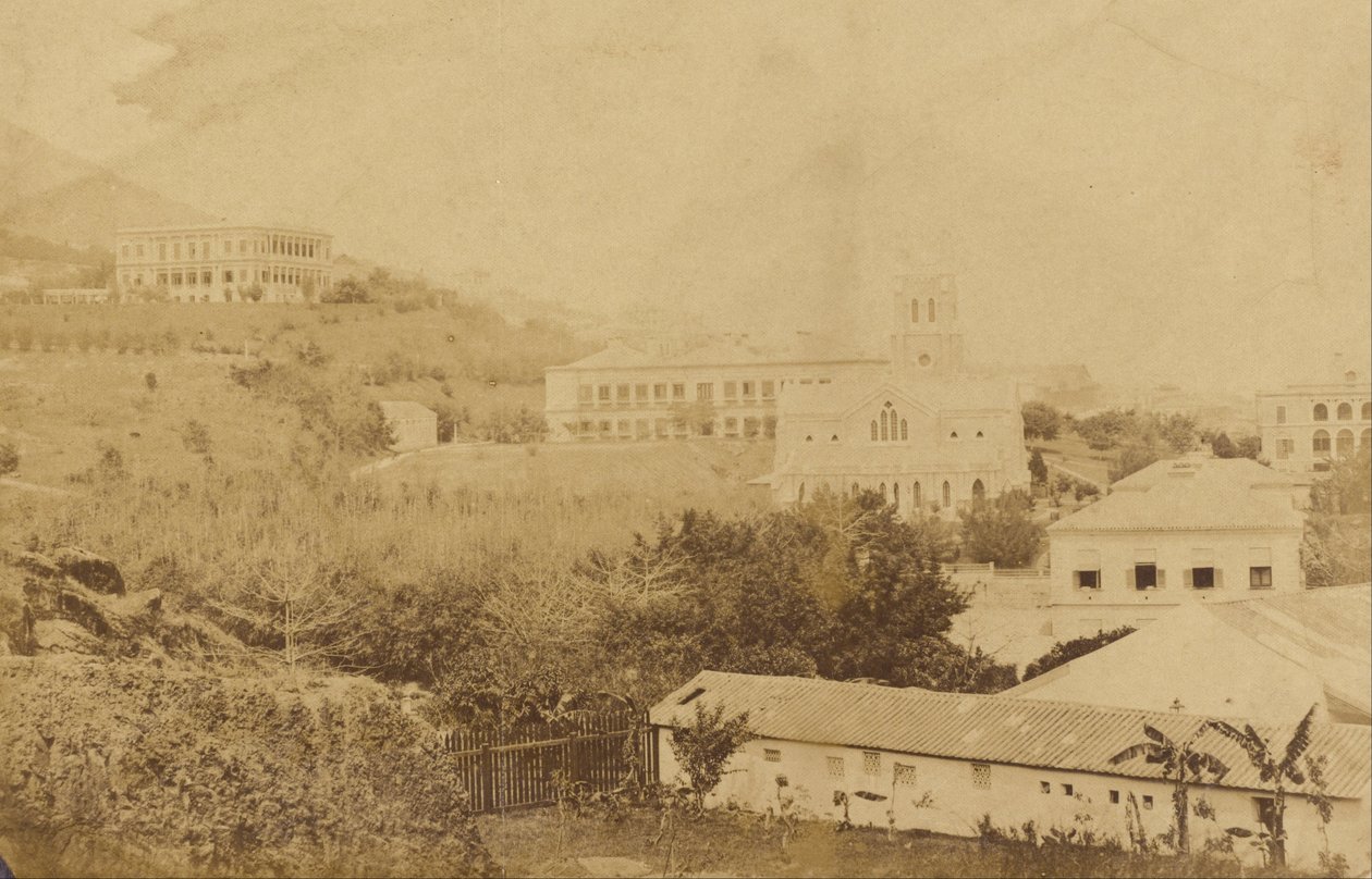 Widok na Hongkong autorstwa Felice Beato