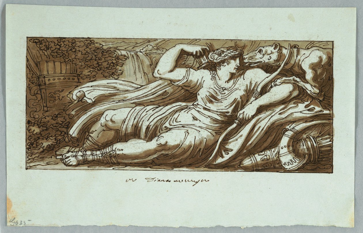 Diana autorstwa Felice Giani
