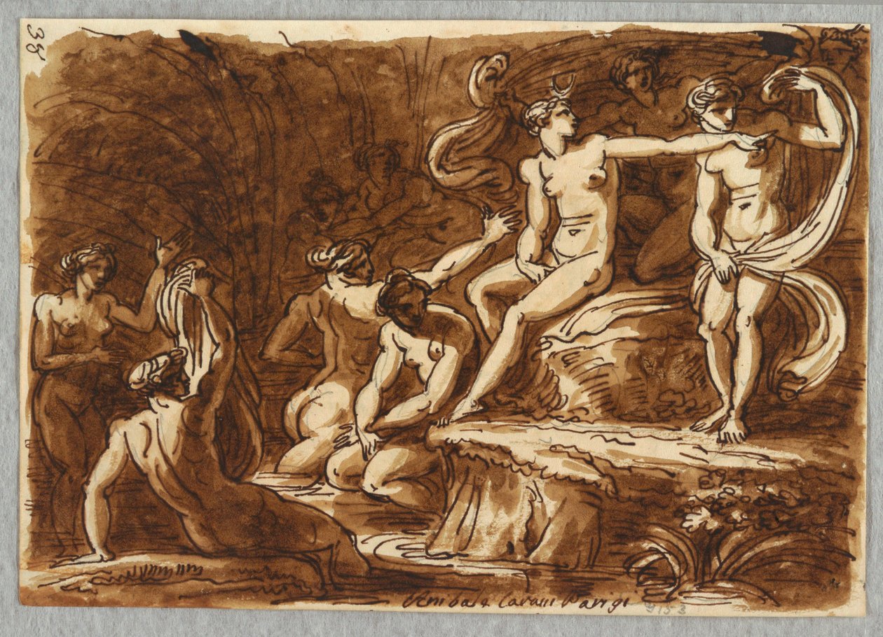 Diana i Callisto autorstwa Felice Giani