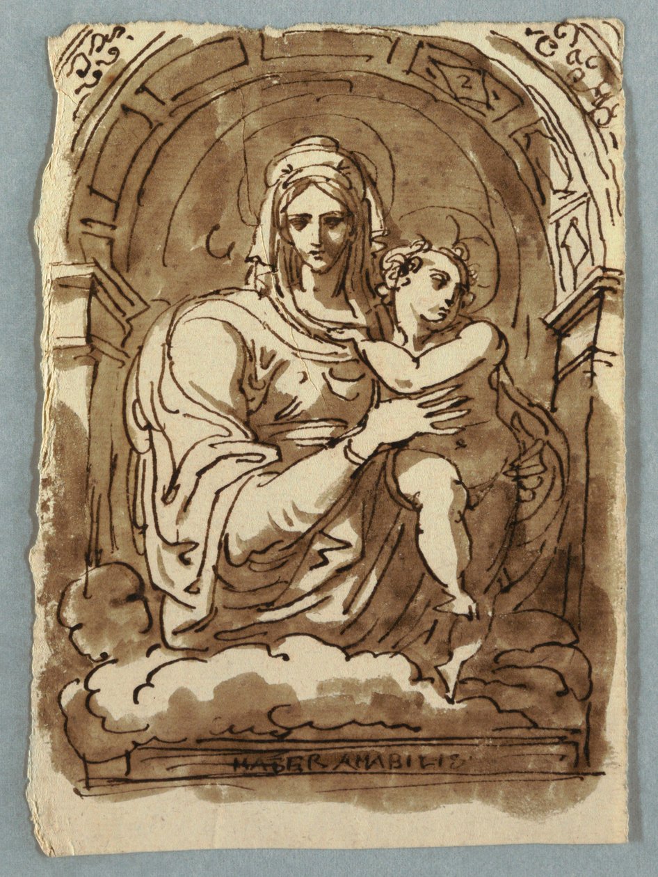Madonna i dziecko autorstwa Felice Giani
