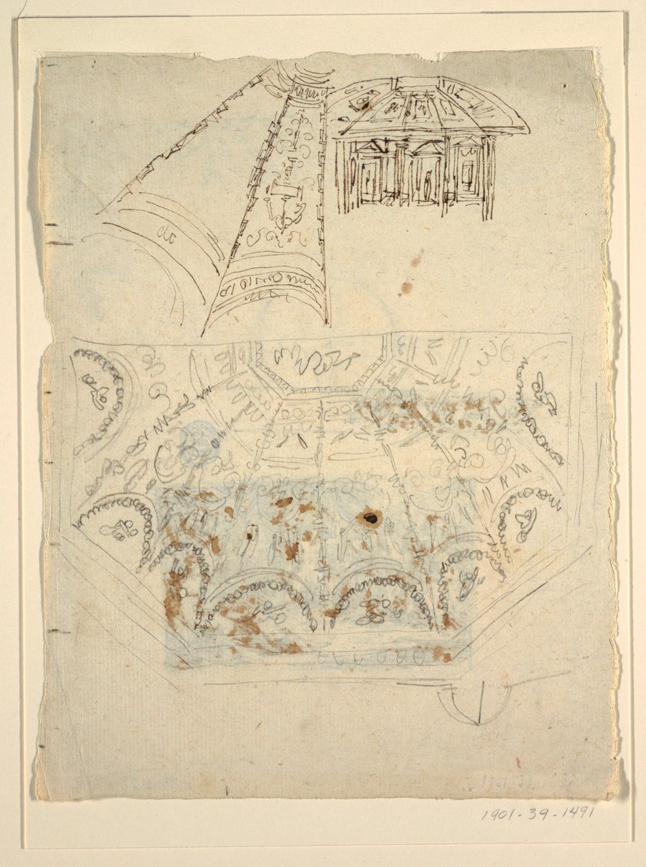 Gabinet do pokoju Apollo, Palazzo Milzetti, Faenza autorstwa Felice Giani