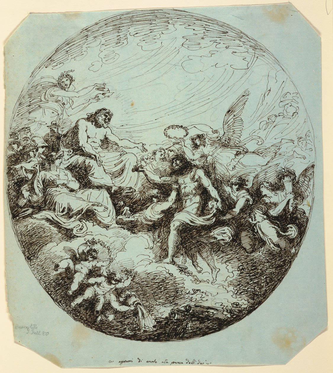 Apoteoza Herkulesa, Palazzo Gessi, Faenza autorstwa Felice Giani
