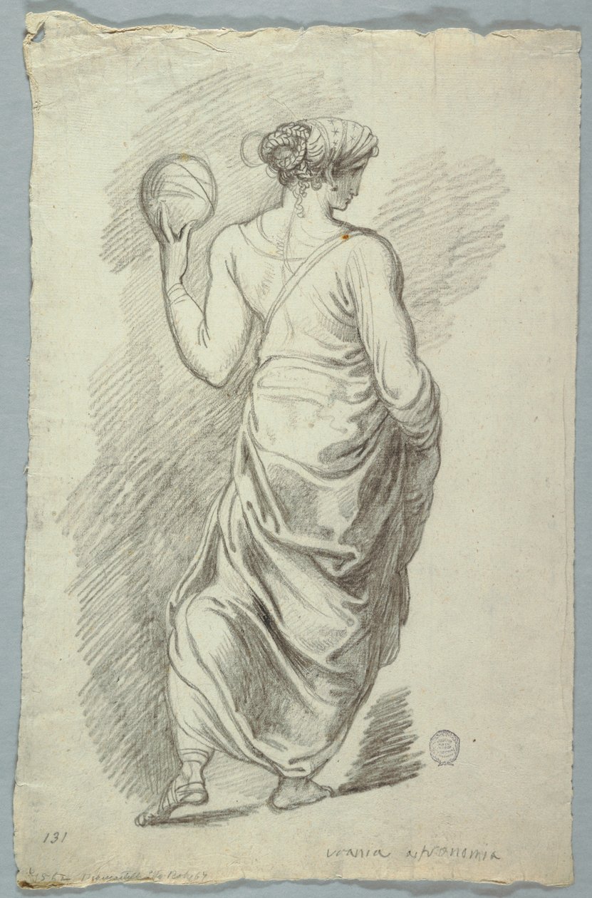 Urania, muza astronomii autorstwa Felice Giani