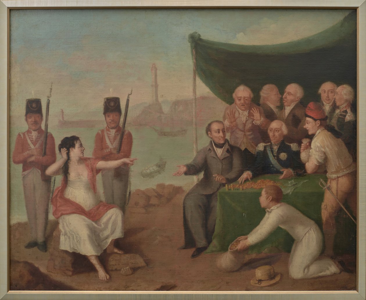 Liguria w 1814 r. autorstwa Felice Guascone