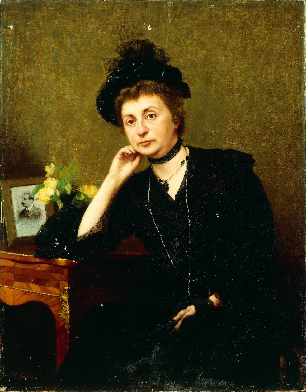 Portret pani Pia Cottini autorstwa Felice Zennaro