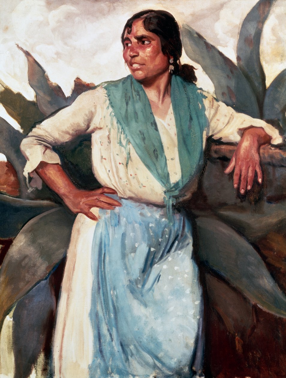 Cyganka, ok. 1929 autorstwa Felipe Abarzuza y Rodriguez de Arias