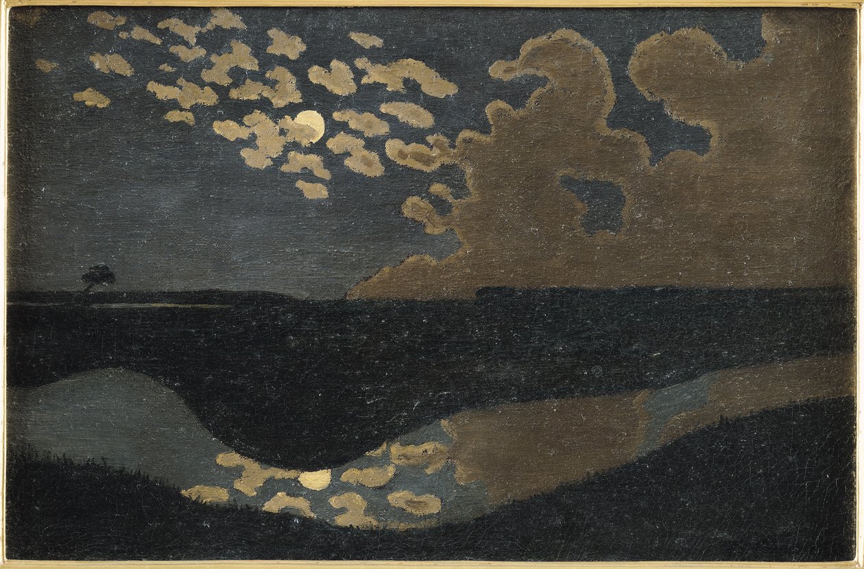 Światło księżyca, 1894 autorstwa Felix Edouard Vallotton