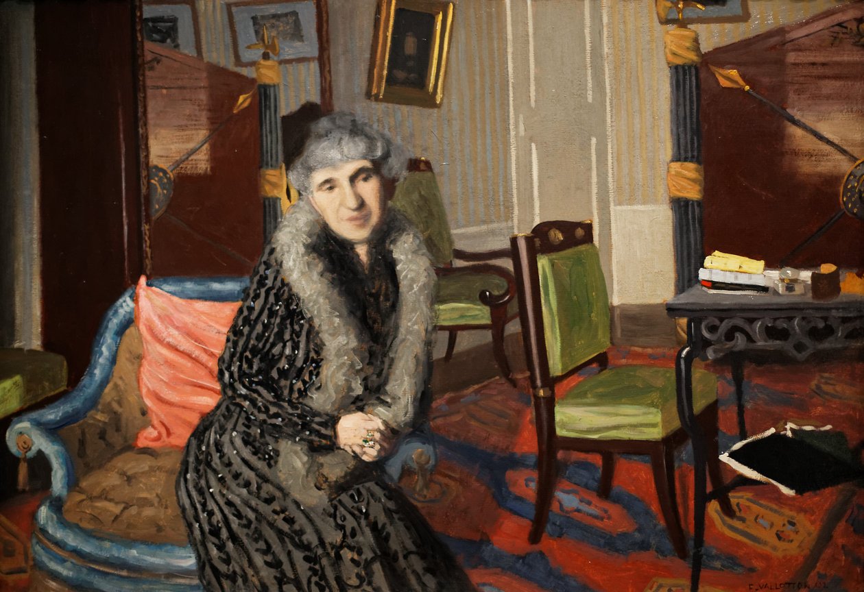 Pani Alexandre Bernheim autorstwa Felix Edouard Vallotton