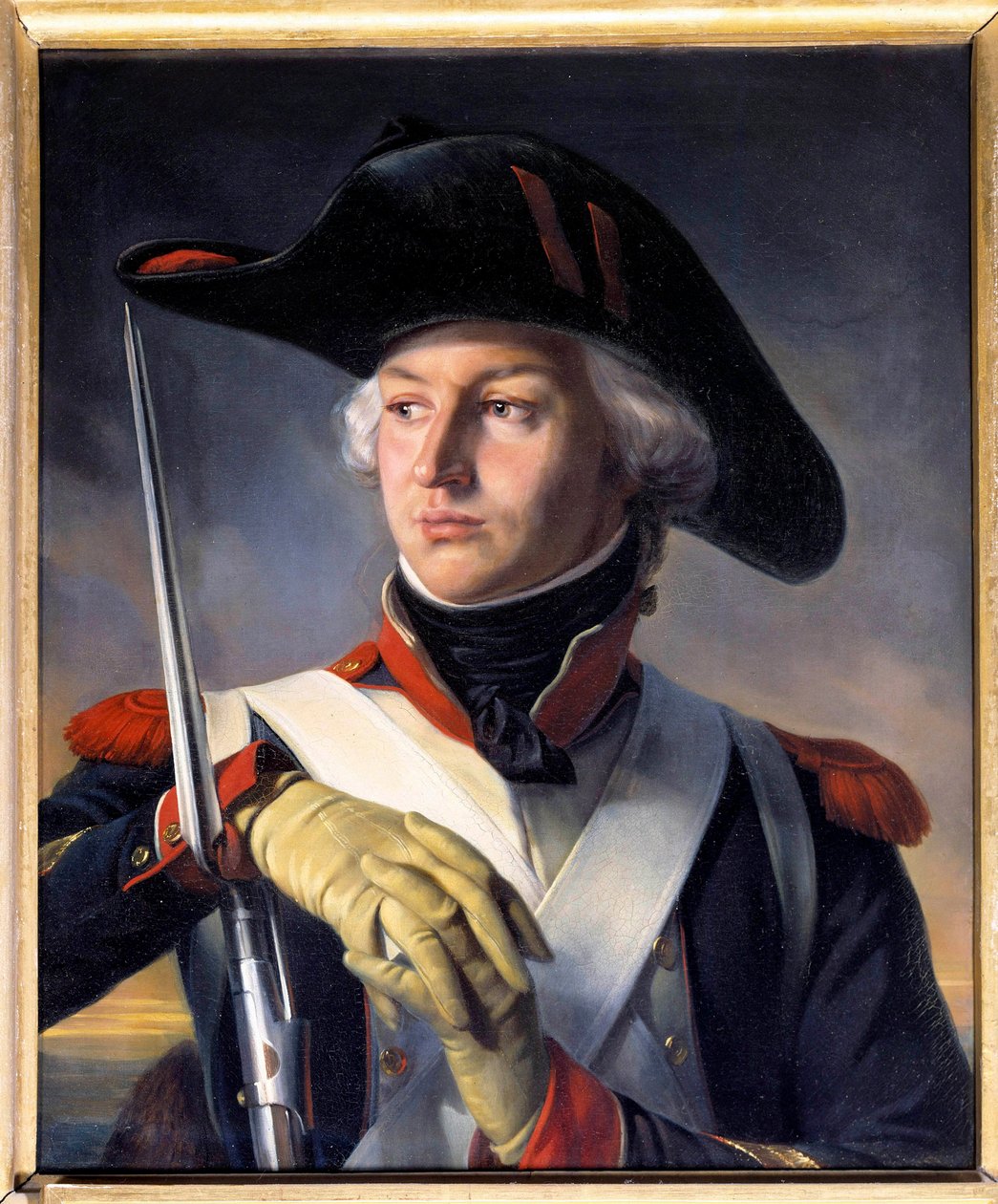 Portret Jeana Andoche Junota (Jean-Andoche) (1771-1813) w sierżant Grenadier, książę Abrantes Obraz Henri Felix Philippoteaux (1815-1884) 1792 wym. 0,72 x 0,55 m² autorstwa Felix (after) Philippoteaux