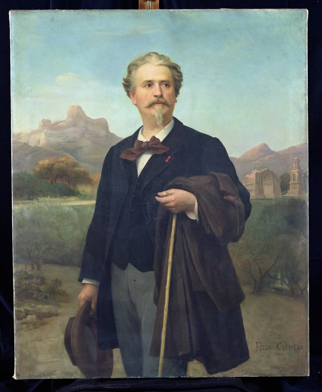 Portret Fryderyka Mistrala (1830-1914) 1885 autorstwa Felix Auguste Clement