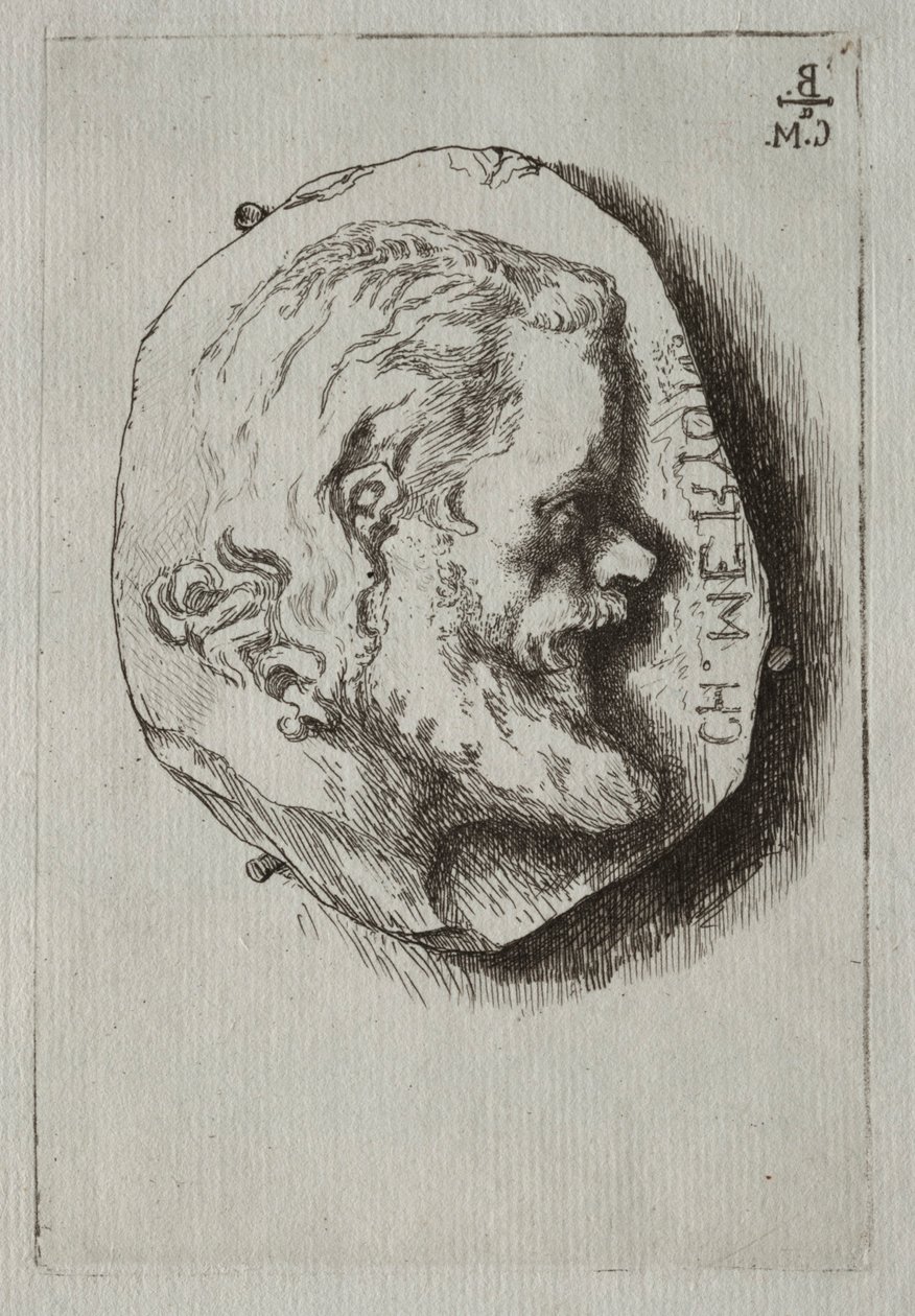 Charles Meryon autorstwa Felix Bracquemond
